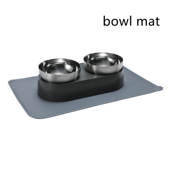Pet Cat Dog Stainless Steel Feeder - Image 5
