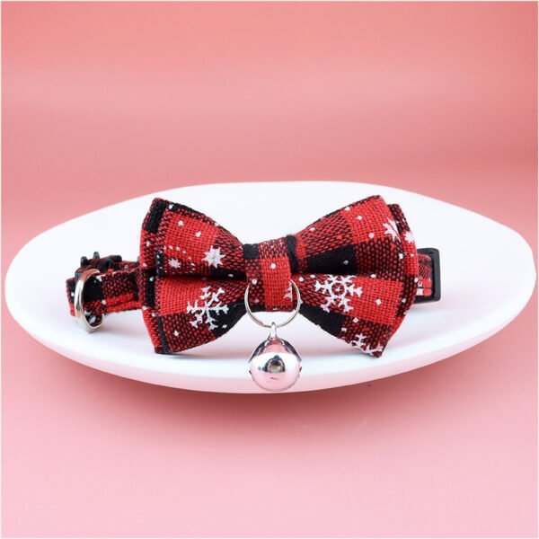 Pet Supplies Cat Bow Detachable Christmas - Image 7