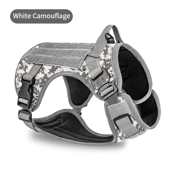 Large Pet Supplies Tactical Camouflage Close Traction Harness Wholesale - Image 4