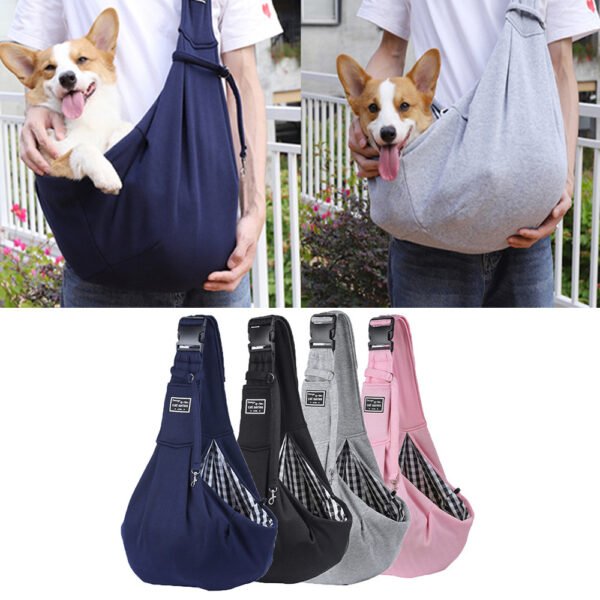 Pet Puppy Carrier Bag Cat Outdoor Travel Dog Cotton Comfort Single Sling Handbag - Image 4