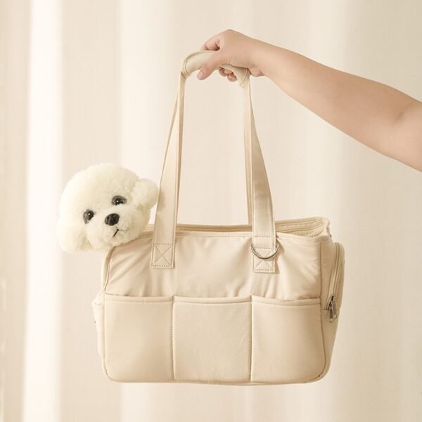 Pet Dog Cat Outgoing Bag Made Of Pure Cotton With Large Capacity - Image 2