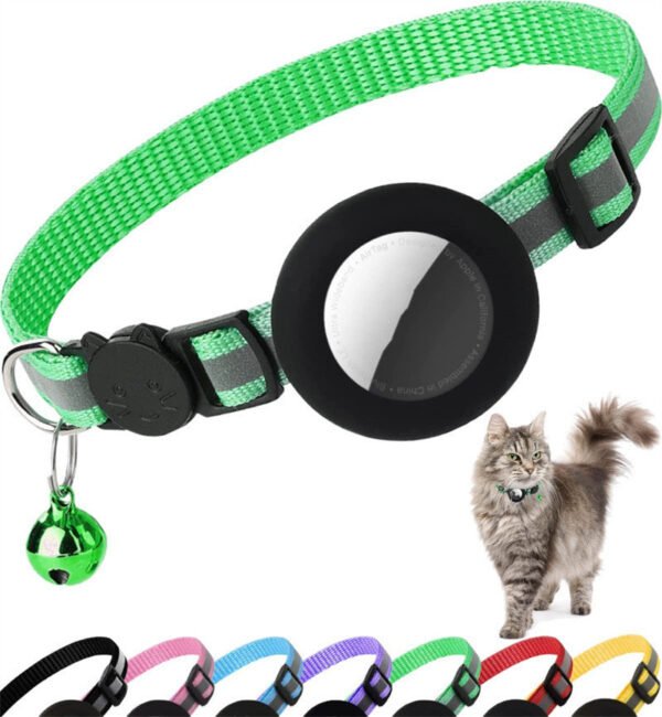 Applicable Airatg Pet Collar Kitten Puppy Reflective Anti-lost Pet Collar Neck - Image 2