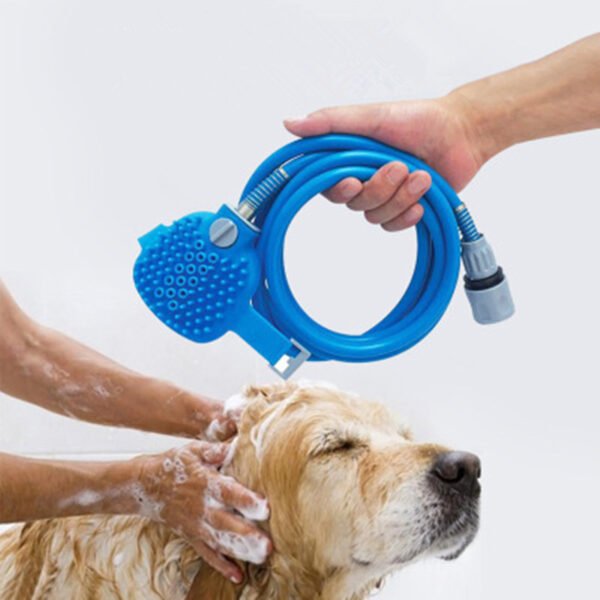 New Pet Bathing Tool Comfortable Massager Shower Tool Cleaning Washing Bath Sprayers Dog Brush Pet Supplies - Image 3