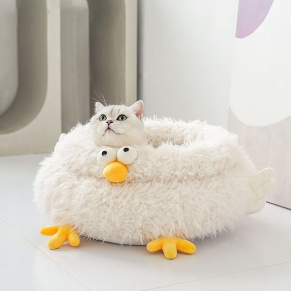 Pet Bed Four Seasons Universal Warm And Comfortable Cat Litter - Image 2