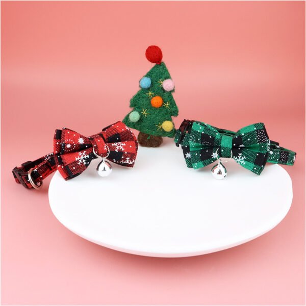 Pet Supplies Cat Bow Detachable Christmas - Image 6