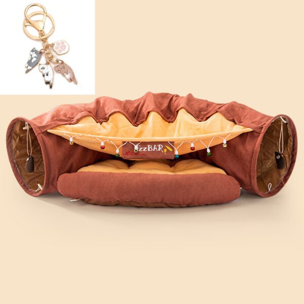 Collapsible Cat Tunnel Durable Washable Collapsible - Image 9