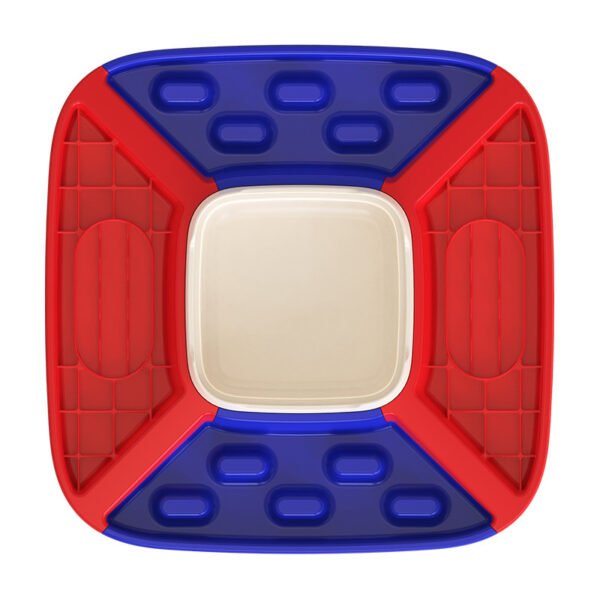 Dog Slow Eating Tableware Set Feeder Drinking Basin - Image 4
