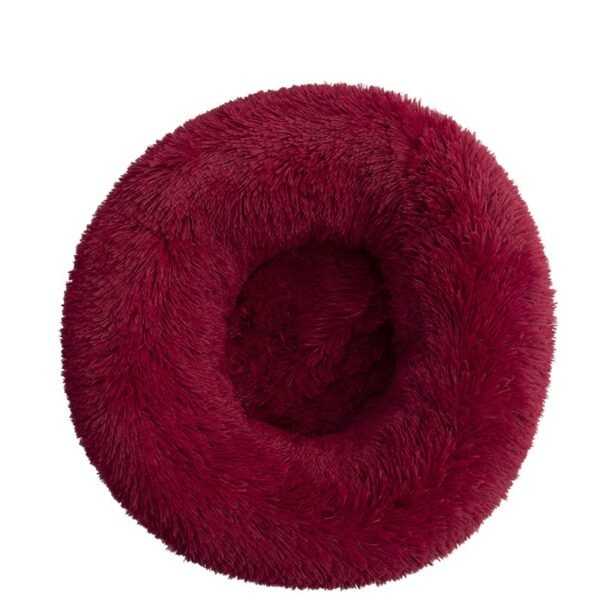 Kennel Round Cotton Pet Winter Warm Sleeping Bed For Dogs - Image 8