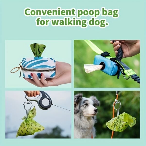 Environmentally Friendly Biodegradable Pet Litter Bags Dog Waste Bags With Dog Poop Bag Dispenser - Image 7