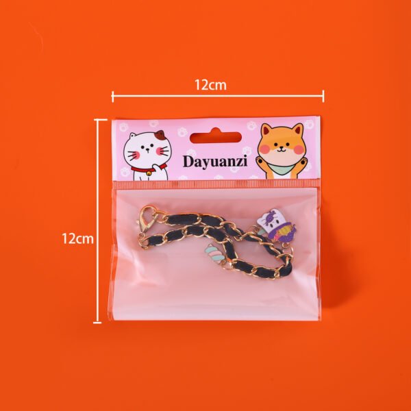 Pet Halloween Collar Velvet Dripping Bat Accessories - Image 2