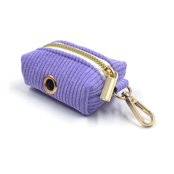Corduroy Pet Dog Go Out Garbage Bag Velvet Cute Dog Poop Bag - Image 9