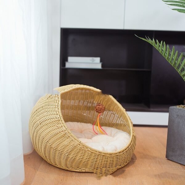 Hand-woven Cat And Pet Nest - Image 4