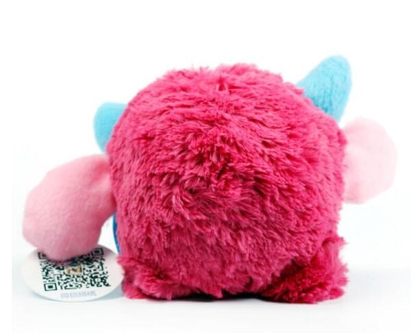 Knock-resistant teeth beautiful velvet bouncy ball vocal toy clean teeth high-elastic pet bouncy ball - Image 4