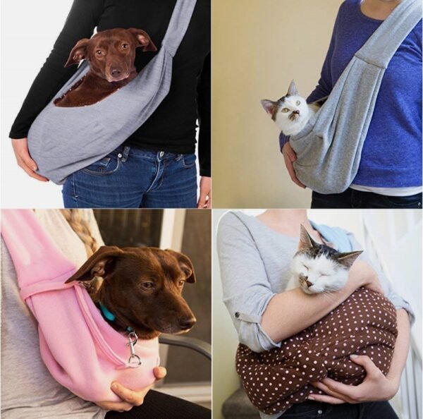 Pet shoulder bag foldable pet bag - Image 2