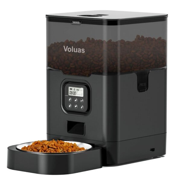 Household Pet Intelligent Automatic Double Meal Feeder - Image 4