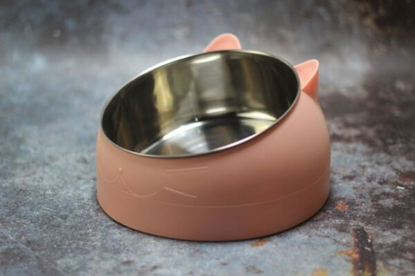 Protective Cervical Cat Bowl Oblique Mouth Pet Bowl - Image 9