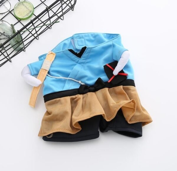 Funny Cat Costume Uniform Suit Cat Clothes Costume Puppy Clothes Dress Up Costume Party Clothing For Cat Cosplay Clothes - Image 3