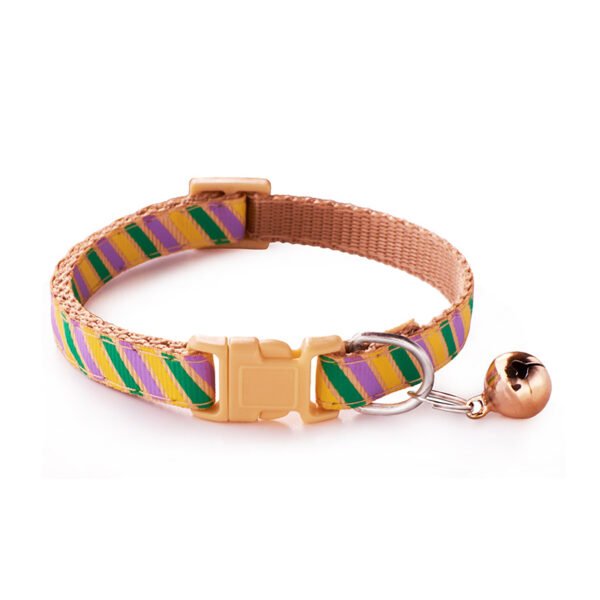 Twill Printed Cloth Collar Pet Bells - Image 5
