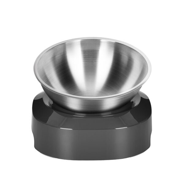 Pet Stainless Steel Bowl Pet Double Night - Image 5