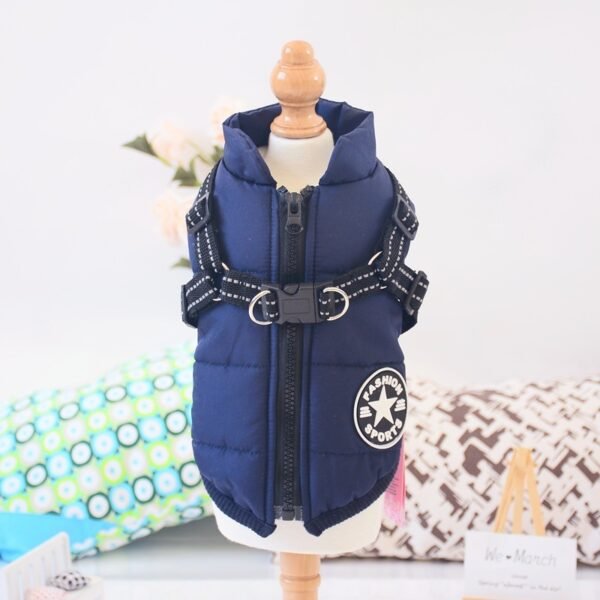 Pet Dog Clothes For Small Dogs Winter Warm Dog Hooded Coat Jackets Chihuahua Pug Outfits Puppy Cat Clothing - Image 8