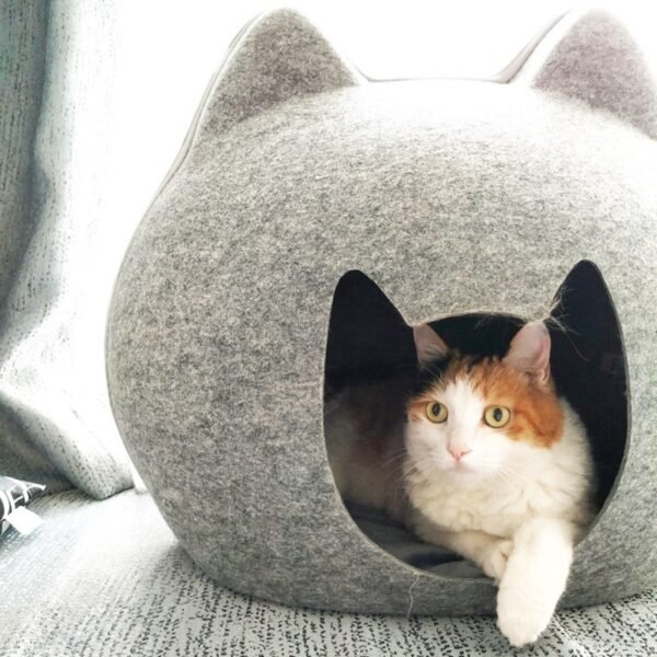 Cat Litter Enclosed Pet Cat House Cat House Cat Bed House Cat Villa Cat Litter - Image 5