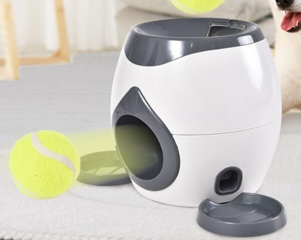 Smart Pet Feeder Tennis Ball Missing Device Throwing Reward Machine - Image 7