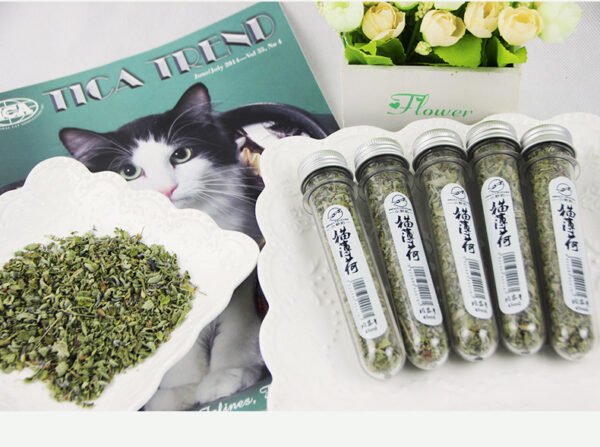 Cat snacks catnip leaves - Image 4