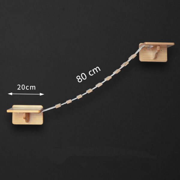 Cat climbing frame solid wood - Image 5