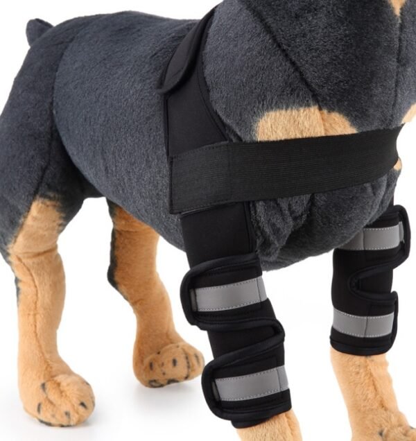 Pet  Dog Knee Pads Support Brace 1pair - Image 2