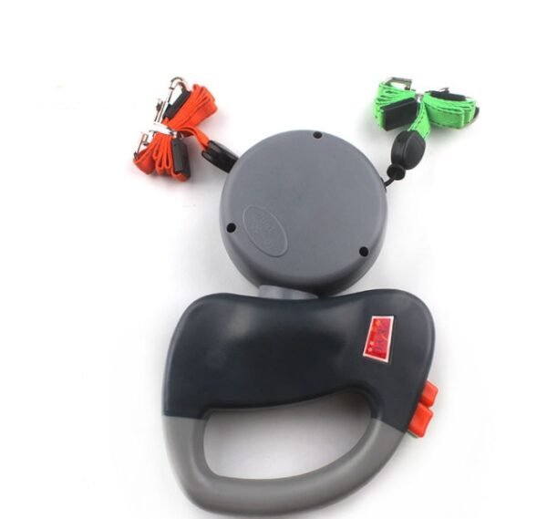 Retractable Dual-Leash Dog Walking Leash - Image 7