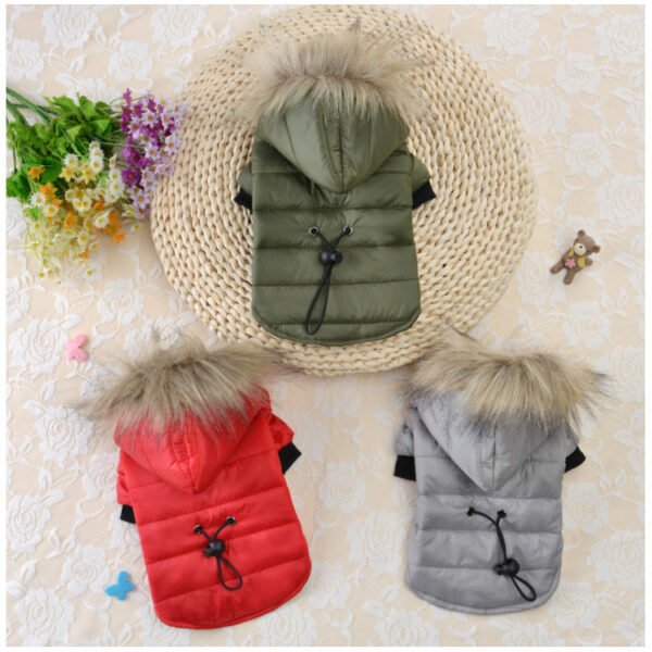 Pet down cotton clothing - Image 3