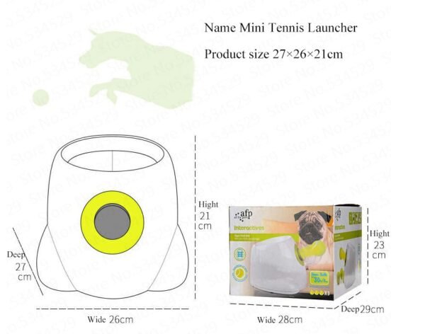 Dog Automatic Interactive Ball Launcher - Image 6