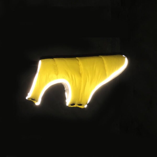 Pet Jacket Warm Winter Dog Clothes Reflective Puppy Clothing Vest Comfortable Fleece Pet Dogs Coat For Small Medium Large Dogs - Image 2