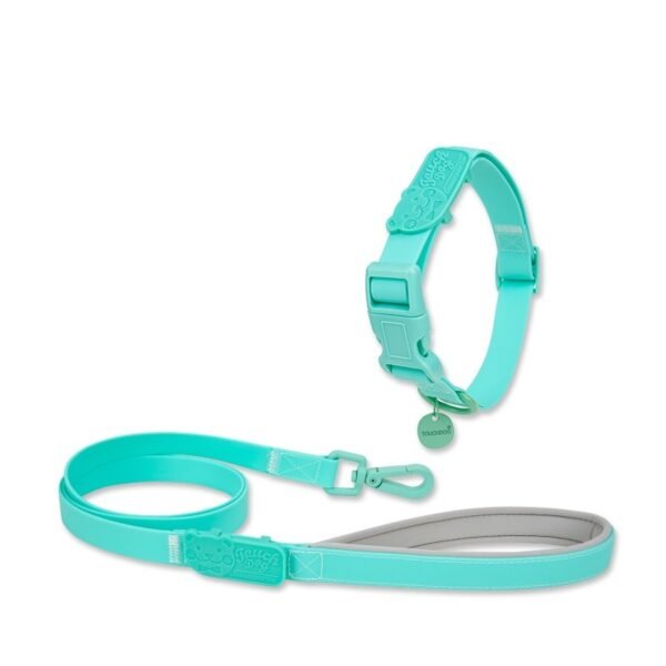 Jelly Color PVC Chest Back Collar Waterproof Pet Products - Image 4