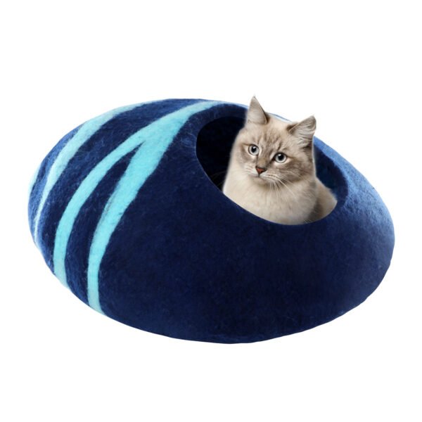 Washable handmade wool warm pet cat house - Image 6