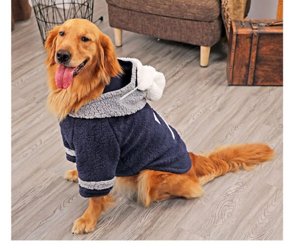 Large dog pet autumn winter coat - Image 7