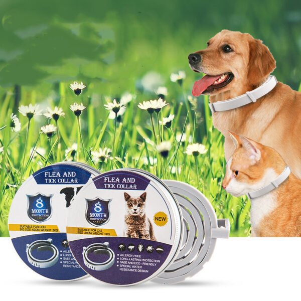 Pet Anti-mosquito Collar Cat Dog Adjustable Insect Repellent Collar Pet Supplies - Image 6