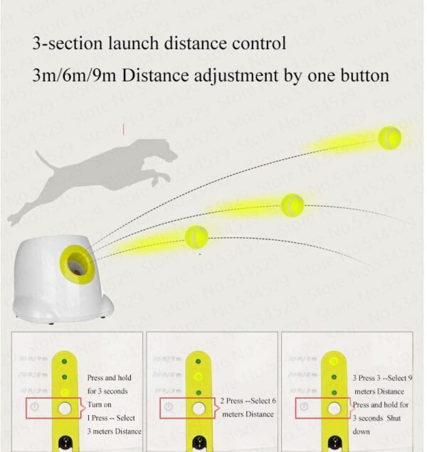 Dog Automatic Interactive Ball Launcher - Image 7