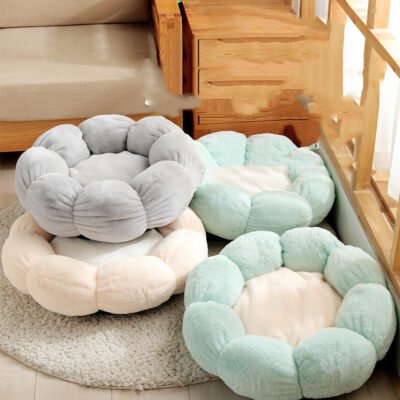 Pet Bed Mat New Pet Soft Dog Cat Mattress Flower Shaped Doghouse