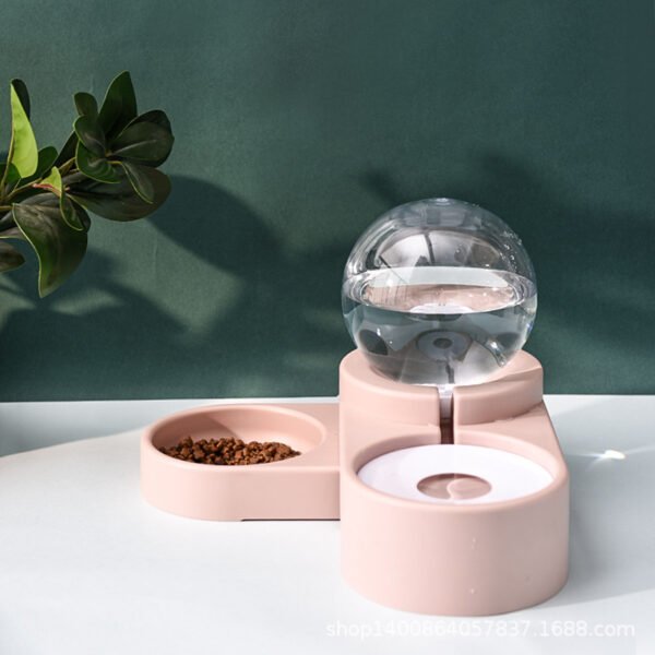 Automatic Cat Dog Water Dispenser with Bowl Nonelectric - Image 3