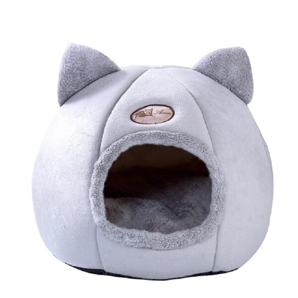 Enclosed Cat Supplies Bed For Warm Sleeping - Image 2