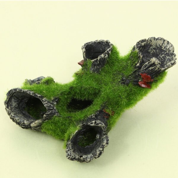 Fish Tank Decoration Imitation Moss Tree Root Shrimp Pot Shrimp Nest Spawning Tree Branches - Image 4