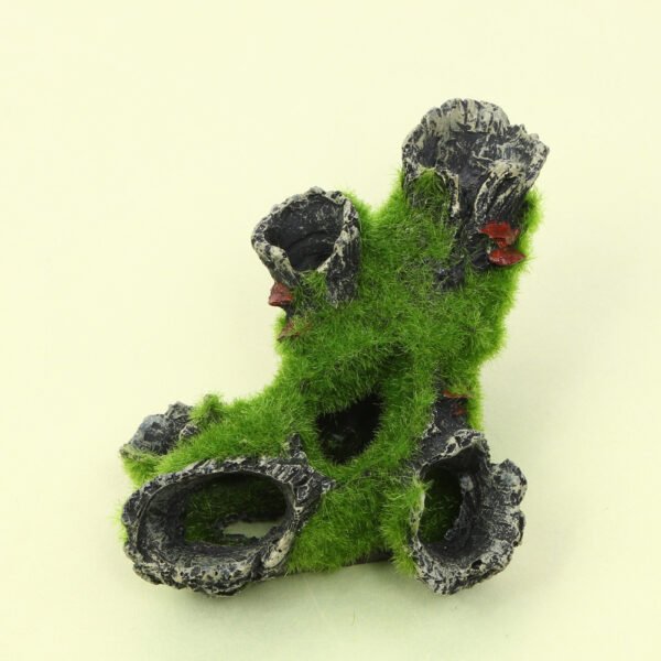 Fish Tank Decoration Imitation Moss Tree Root Shrimp Pot Shrimp Nest Spawning Tree Branches - Image 3