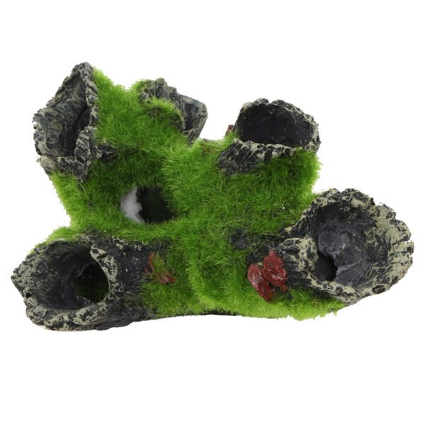 Fish Tank Decoration Imitation Moss Tree Root Shrimp Pot Shrimp Nest Spawning Tree Branches - Image 2