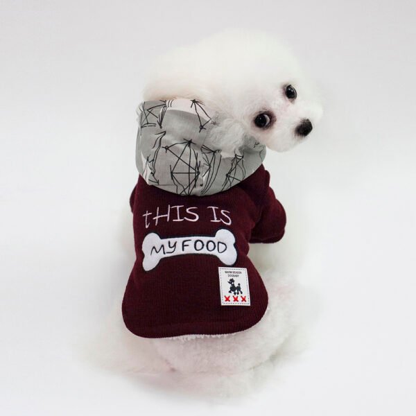 Thickened Warm, Hooded, Padded Clothes For Pets - Image 3