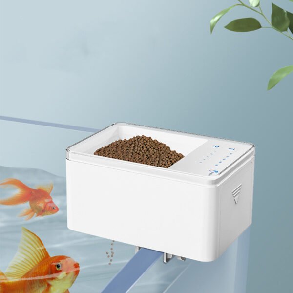 Fish Food Dispenser Digital Automatic Fish Feeder LED Aquarium Digital Fish Tank