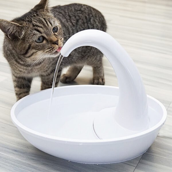 Pet Drinking Fountain Cat Feeding Water Flowing Fountain - Image 5