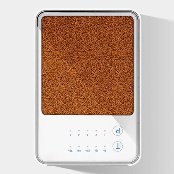 Fish Food Dispenser Digital Automatic Fish Feeder LED Aquarium Digital Fish Tank - Image 7
