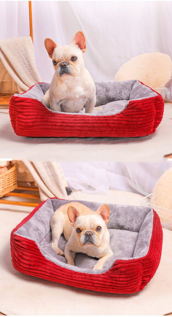 Teddy Small And Medium-Sized Dog Large Dog Supplies Bed - Image 2