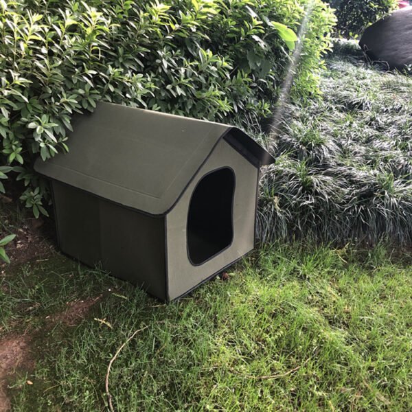 Pet House Outdoor Waterproof Weatherproof Dog Kennel Cat House Foldable Pet Shelter - Image 7